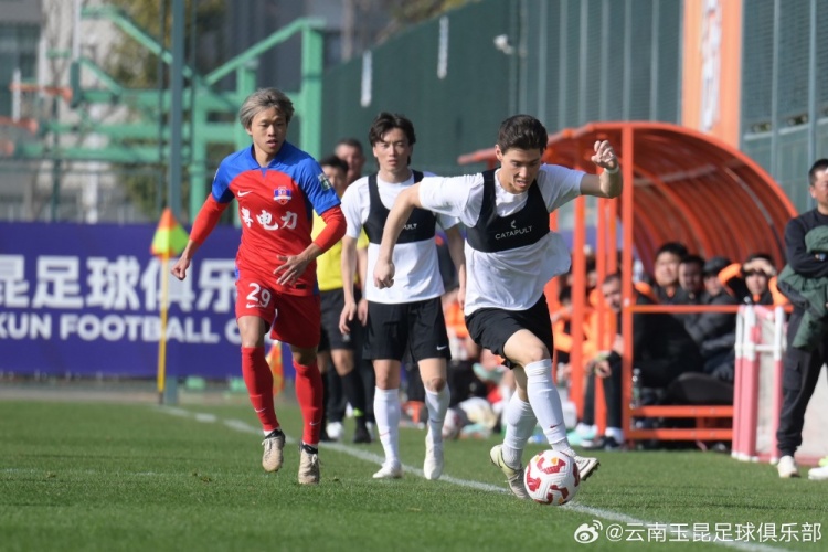  熱身賽：奧斯卡、楊一虎破門，馬鎮(zhèn)撲點，云南玉昆1-1平梅州客家