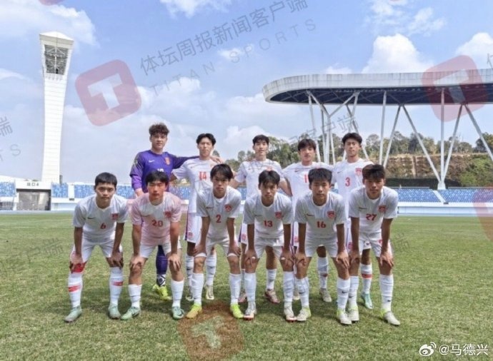  鄧捷夫、賈偉偉各入一球，U17國(guó)少0-2不敵07年齡段精英訓(xùn)練營(yíng)