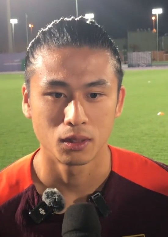  張玉寧：自己傷勢已經問題不大，贏過球了就有獲勝的經驗和底氣