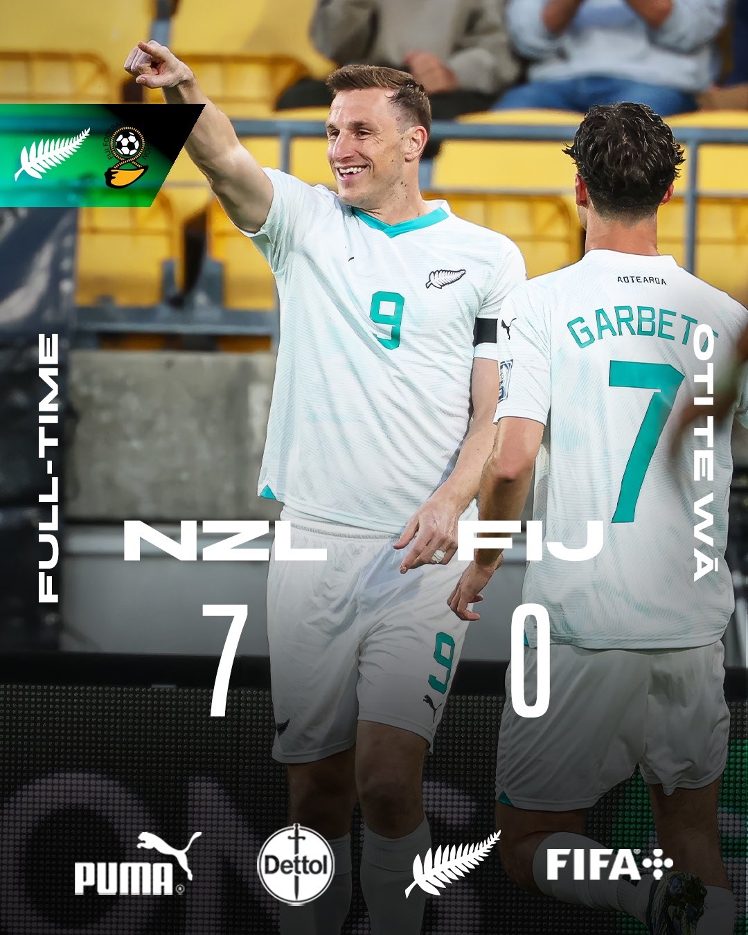  距世界杯一步之遙！新西蘭7-0進大洋洲決賽，其FIFA排名高國足1位